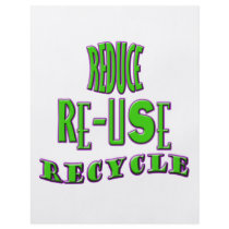 Reduce Re-Use Recycle flyers by TotallyRandom Reduce Re-Use Recycle flyers