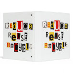 Reduce Reuse Recycle 1" Photo Album binders