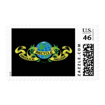 Reduce Reuse Recycle (2) postage