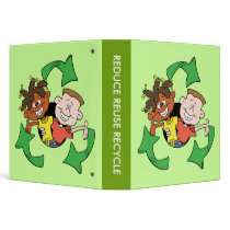 Reduce Reuse Recycle (3) binders by earthdayshirtsgifts Reduce Reuse Recycle (3) binders