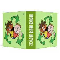 Reduce Reuse Recycle (3) binders by earthdayshirtsgifts Reduce Reuse Recycle (3) binders