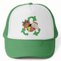 Reduce Reuse Recycle (3) hats