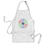 Reduce, Reuse, Recycle aprons