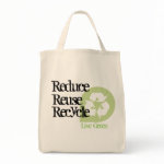 Reduce. Reuse, Recycle bag