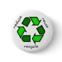Reduce - Reuse - Recycle Button