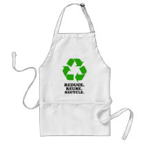 Reduce, Reuse, Recycle - Green Living aprons