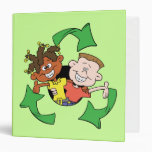 Reduce Reuse Recycle Kids Binder