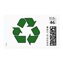 Reduce Reuse Recycle Logo Symbol Arrow 3R Postage