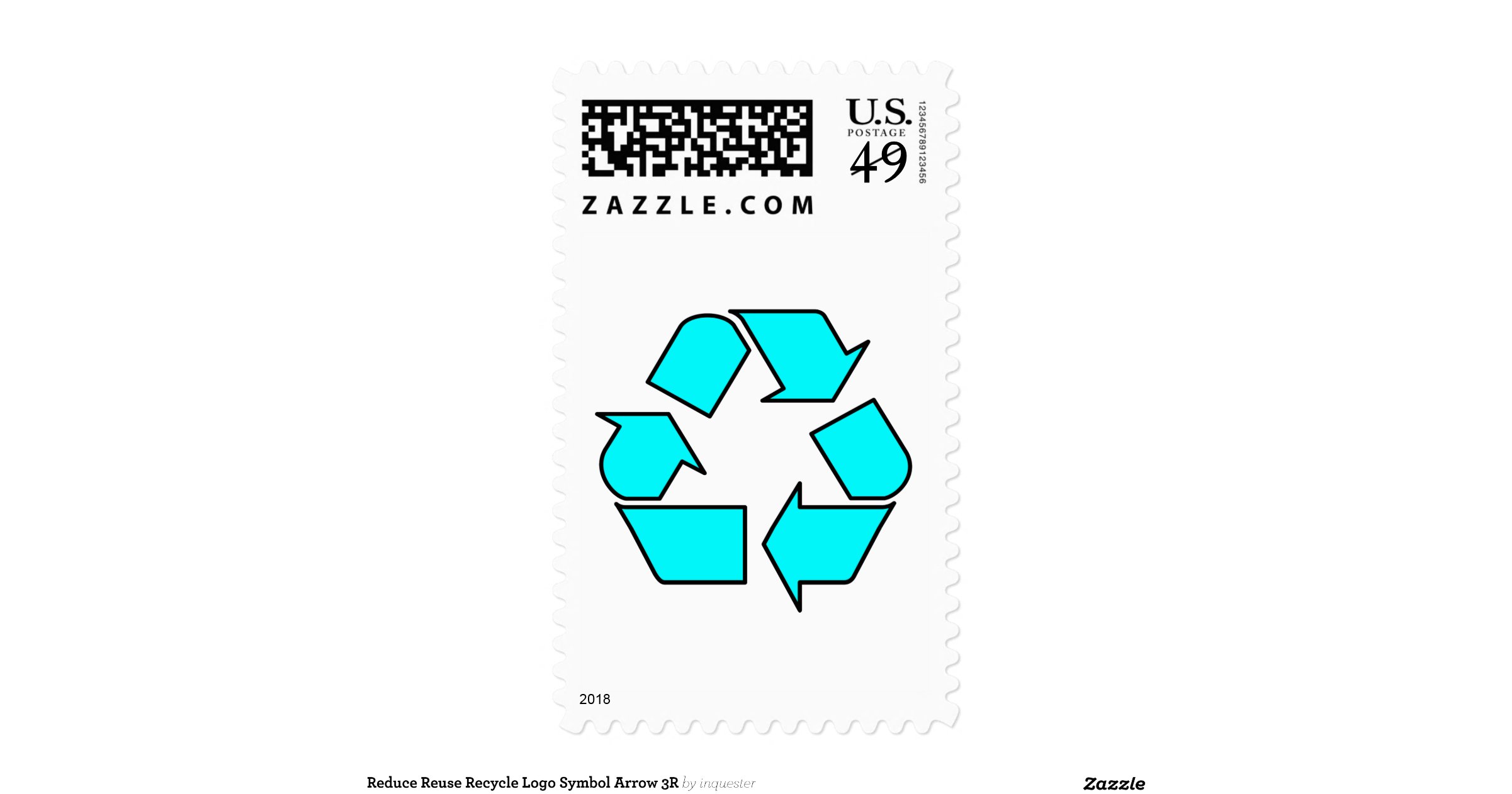 reduce_reuse_recycle_logo_symbol_arrow_3r_postage_stamps ...