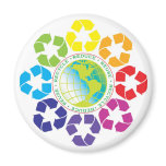 Reduce, Reuse, Recycle Magnet