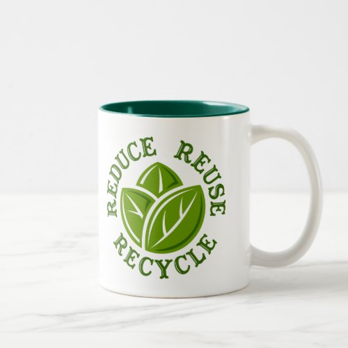 Reduce Reuse Recycle Mug