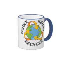 Reduce Reuse Recycle Mugs