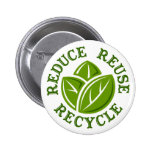 Reduce Reuse Recycle buttons