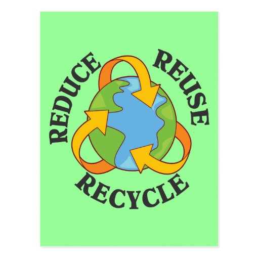 reduce reuse recycle poster for kids
