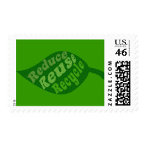 Reduce Reuse Recycle postage