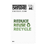 Reduce Reuse Recycle postage