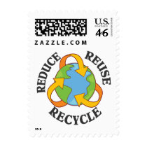 Reduce Reuse Recycle Postage