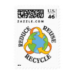 Reduce Reuse Recycle postage