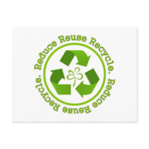 Reduce Reuse Recycle Post Cards
