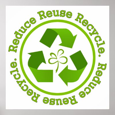 reduce recycle reuse. Reduce Reuse Recycle Poster by