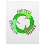 Reduce Reuse Recycle products! Letterhead Template