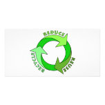 Reduce Reuse Recycle products! Customized Photo Card