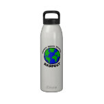 Reduce Reuse Recycle Respect Water Bottle