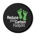 Reduce Your Carbon Footprint magnets