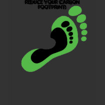 Reduce your carbon footprint tee t-shirts by Ecogreenglobe Reduce your carbon footprint tee t-shirts