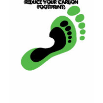 Reduce your carbon footprint tee t-shirts by Ecogreenglobe Reduce your carbon footprint tee t-shirts