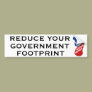 Reduce Your Government Footprint