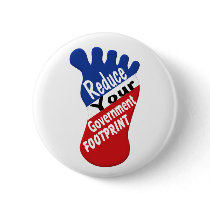 Reduce Your Government Footprint Pins