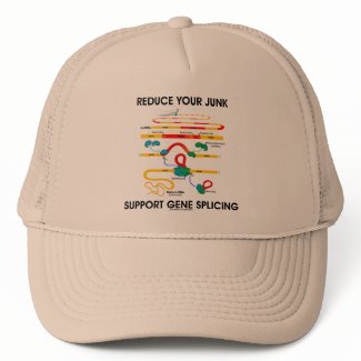 Reduce Your Junk Support Gene Splicing (RNA Humor) hat
