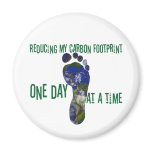 Reducing my carbon footprint magnets