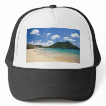 Reduit Beach, Rodney Bay, St. Lucia Trucker Hat