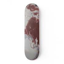 "Redwhite" Custom Skateboard