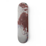 "Redwhite" Custom Skateboard