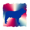 RedWhiteBlueMastiff t-shirts