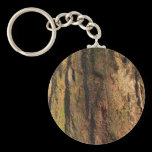 Redwood Bark Photo Texture keychains