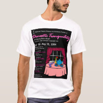 Redwood Theatre Domestic Tranquility Poster t-shirts