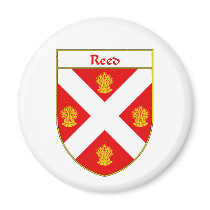 Reed Coat of Arms/Family Crest magnets by NameGame Reed Coat of Arms/Family Crest magnets