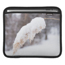reed in snow iPad sleeves