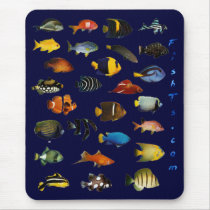 Reef Fish Mousepad