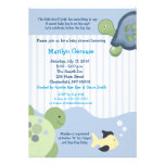 REEF TURTLE 5x7 Baby Shower Invitation