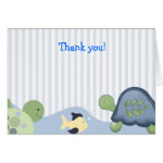 REEF TURTLE Folded Thank you note Greeting Cards REEF TURTLE Folded Thank you note Greeting Cards