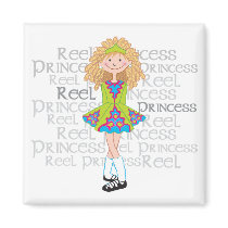 Reel Blonde Refrigerator Magnet