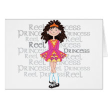 Reel Brunette Card