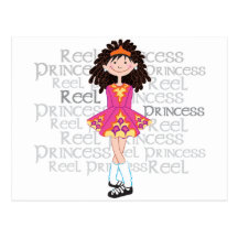 Reel Brunette Postcard
