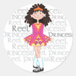 Reel Brunette Sticker
