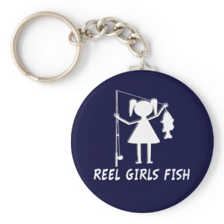REEL GIRLS FISH! KEYCHAINS